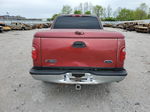 2001 Ford F150 Supercrew Красный vin: 1FTRW07W21KD86961