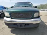 2001 Ford F150 Supercrew Green vin: 1FTRW07W21KE14872