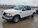 2001 Ford F150 Supercrew White vin: 1FTRW07W41KD77775