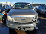 2001 Ford F150 Supercrew Tan vin: 1FTRW07W51KA21206