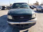 2001 Ford F150 Supercrew Зеленый vin: 1FTRW07W61KB10752