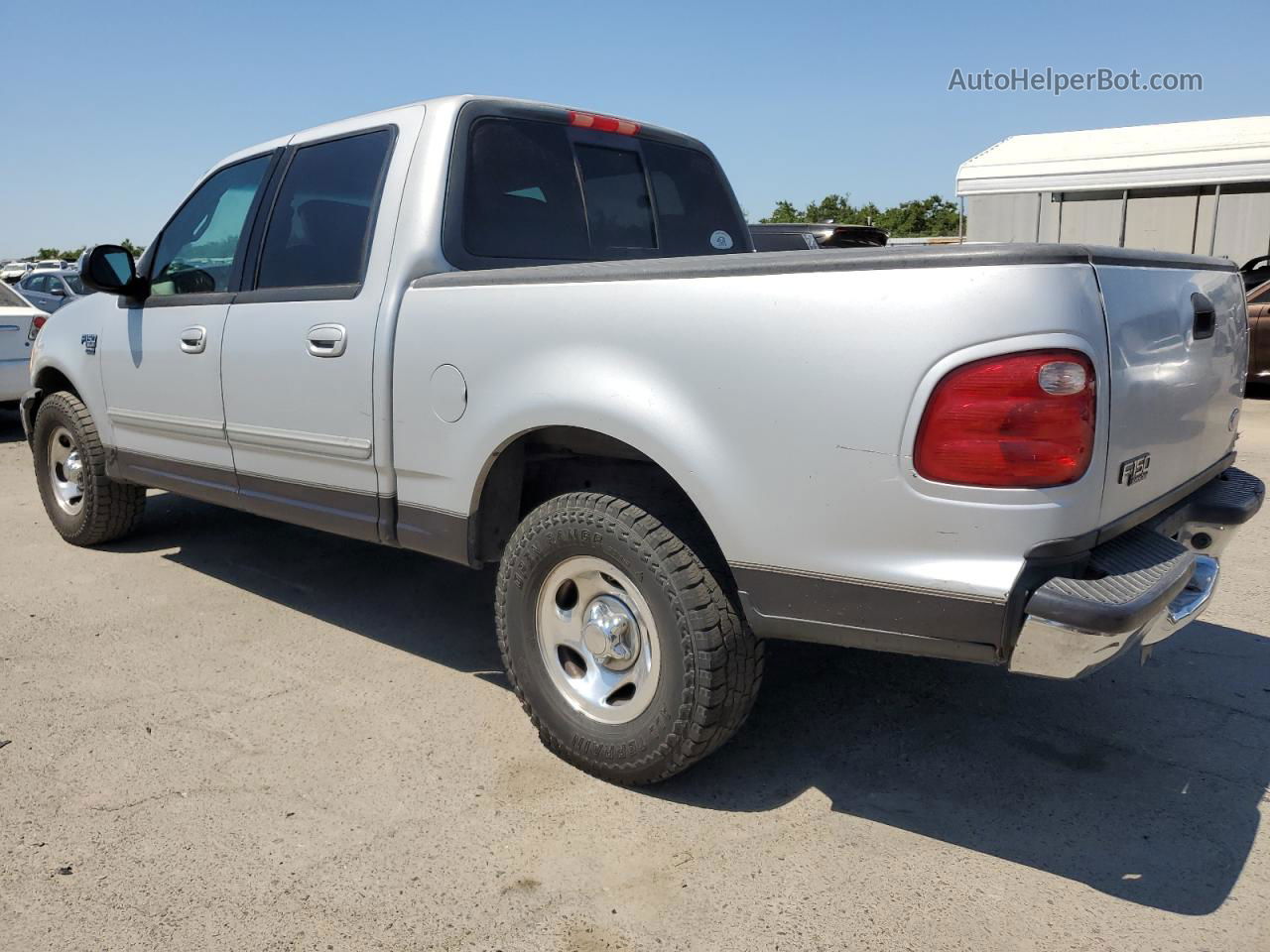 2001 Ford F150 Supercrew Silver vin: 1FTRW07W71KB84617