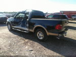 2001 Ford F-150 Supercrew Xlt/lariat Blue vin: 1FTRW07W71KD82520