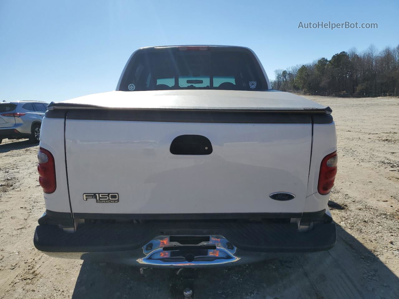 2001 Ford F150 Supercrew White vin: 1FTRW07W81KE02113