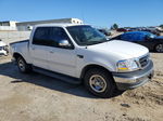 2001 Ford F150 Supercrew White vin: 1FTRW07W81KE02113