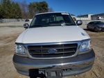 2001 Ford F150 Supercrew White vin: 1FTRW07W81KE02113