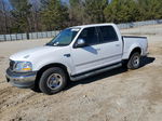 2001 Ford F150 Supercrew White vin: 1FTRW07W81KE02113