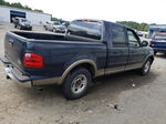 2001 Ford F150 Supercrew Blue vin: 1FTRW07W91KA21922