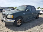 2001 Ford F150 Supercrew Зеленый vin: 1FTRW07W91KB16979