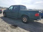 2001 Ford F150 Supercrew Green vin: 1FTRW07W91KB16979