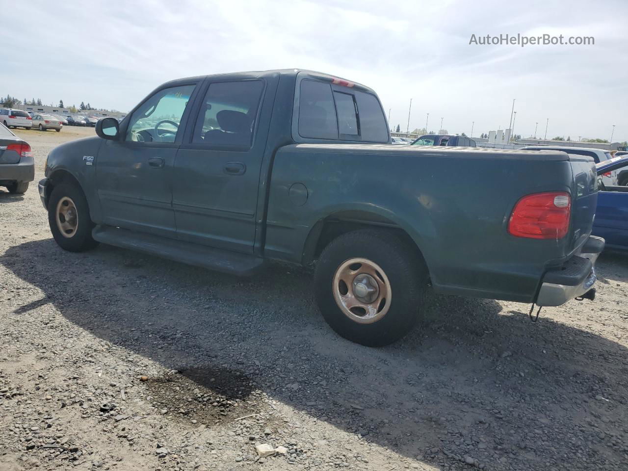 2001 Ford F150 Supercrew Green vin: 1FTRW07W91KB16979