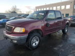 2003 Ford F150 Supercrew Burgundy vin: 1FTRW08623KB95073