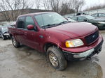 2003 Ford F150 Supercrew Burgundy vin: 1FTRW08693KB82773