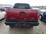 2003 Ford F150 Supercrew Burgundy vin: 1FTRW08693KB82773