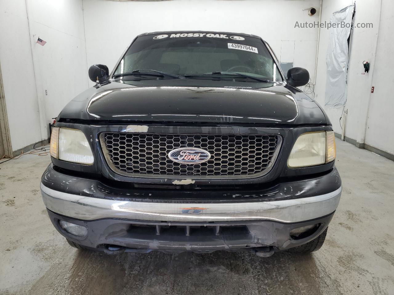 2003 Ford F150 Supercrew Black vin: 1FTRW086X3KB66825