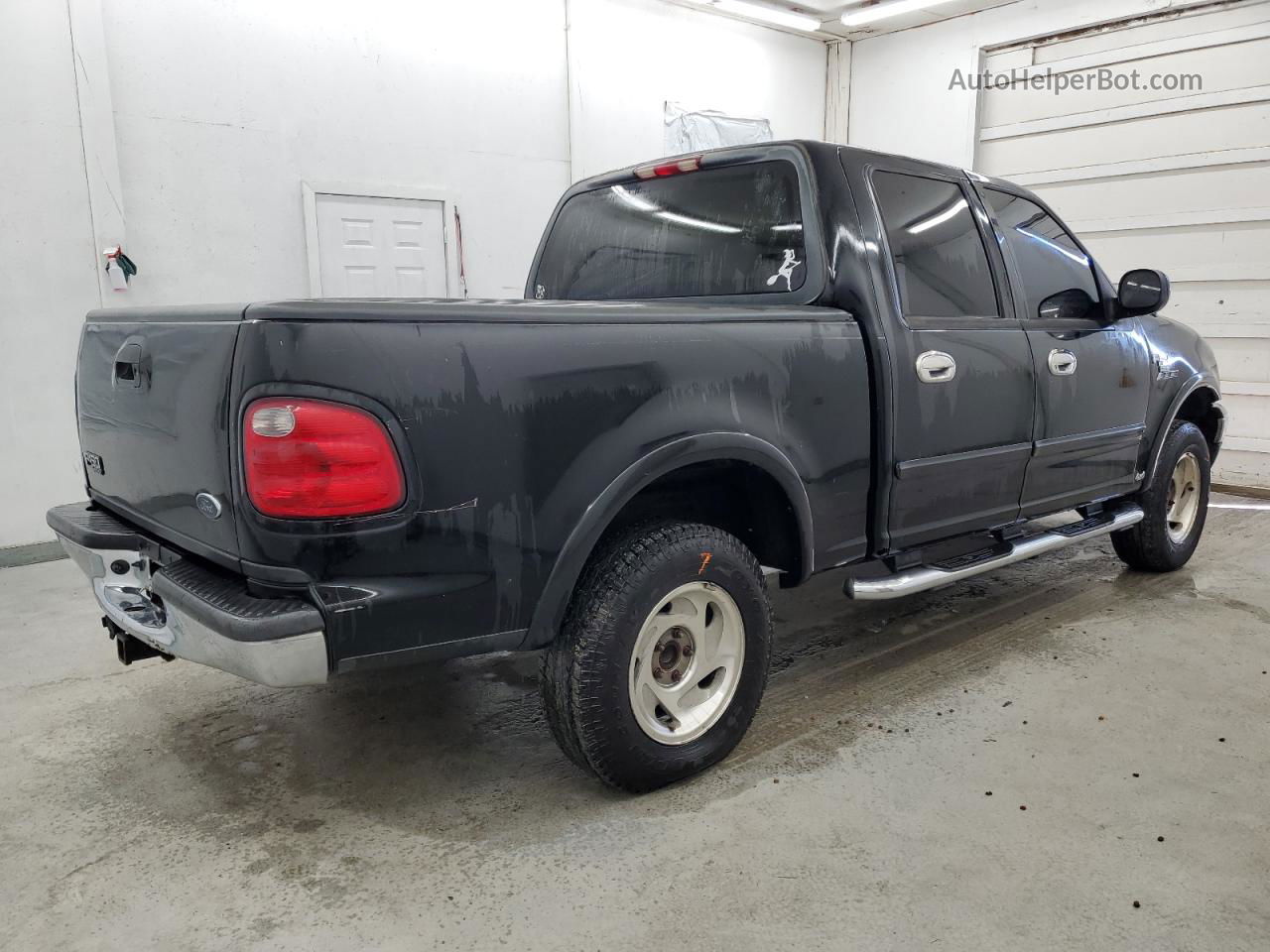 2003 Ford F150 Supercrew Black vin: 1FTRW086X3KB66825