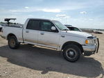 2001 Ford F150 Supercrew Белый vin: 1FTRW08L01KA53159