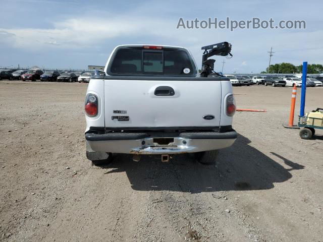 2001 Ford F150 Supercrew White vin: 1FTRW08L01KA53159