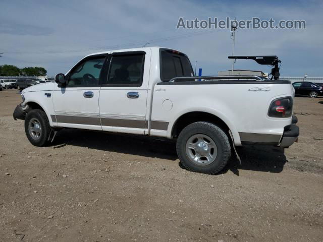 2001 Ford F150 Supercrew White vin: 1FTRW08L01KA53159