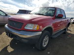 2001 Ford F150 Supercrew Красный vin: 1FTRW08L01KB33271