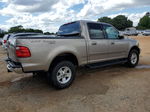 2001 Ford F150 Supercrew Желто-коричневый vin: 1FTRW08L01KB94023