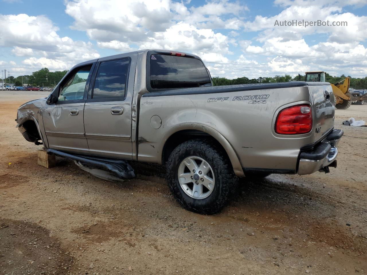 2001 Ford F150 Supercrew Tan vin: 1FTRW08L01KB94023