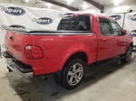 2001 Ford F150 Supercrew Red vin: 1FTRW08L01KD57186