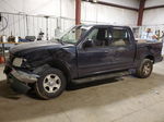 2001 Ford F150 Supercrew Blue vin: 1FTRW08L01KF60059