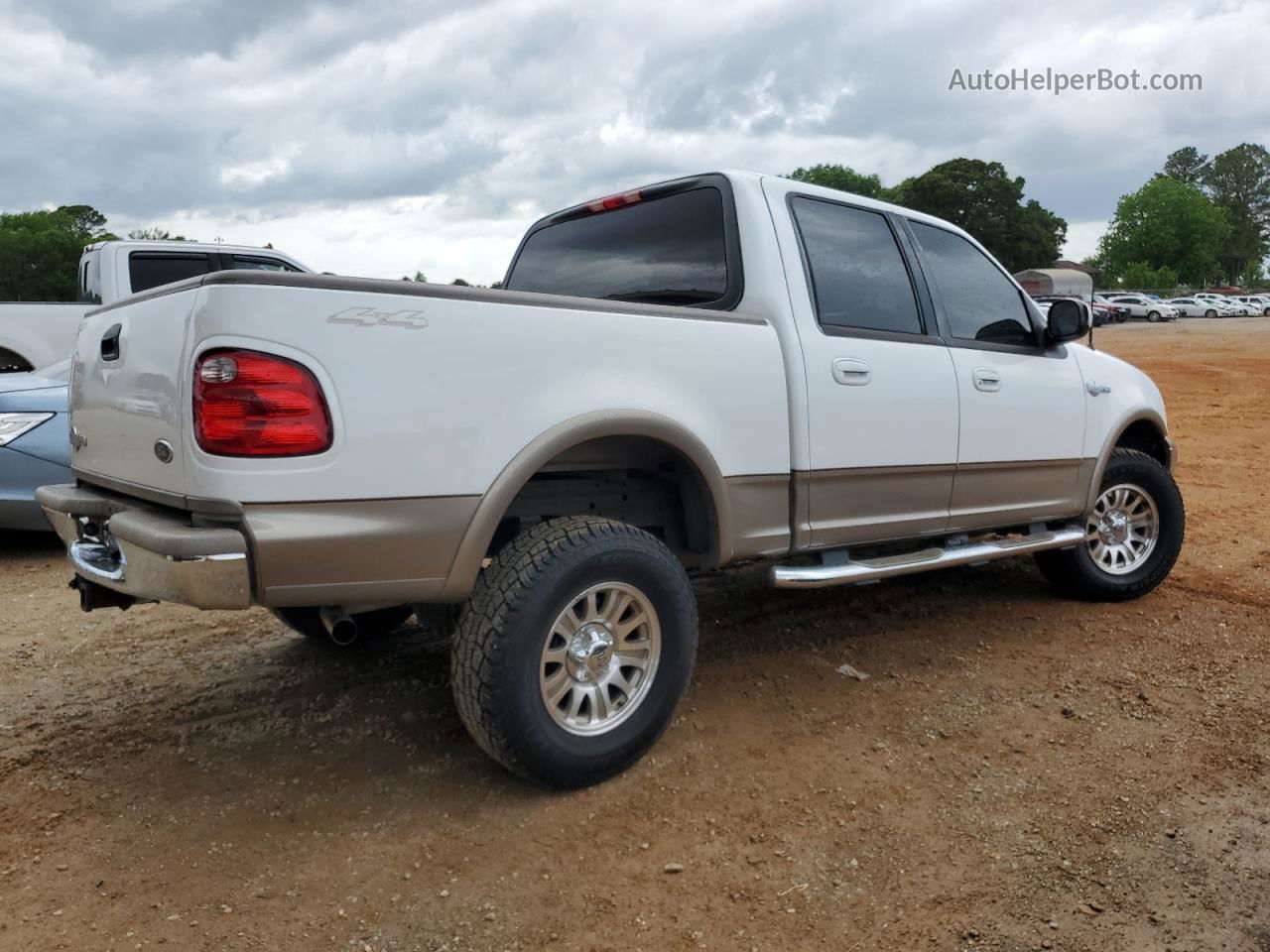 2003 Ford F150 Supercrew Белый vin: 1FTRW08L03KC30960