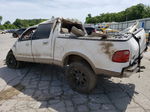 2001 Ford F150 Supercrew White vin: 1FTRW08L11KA33003