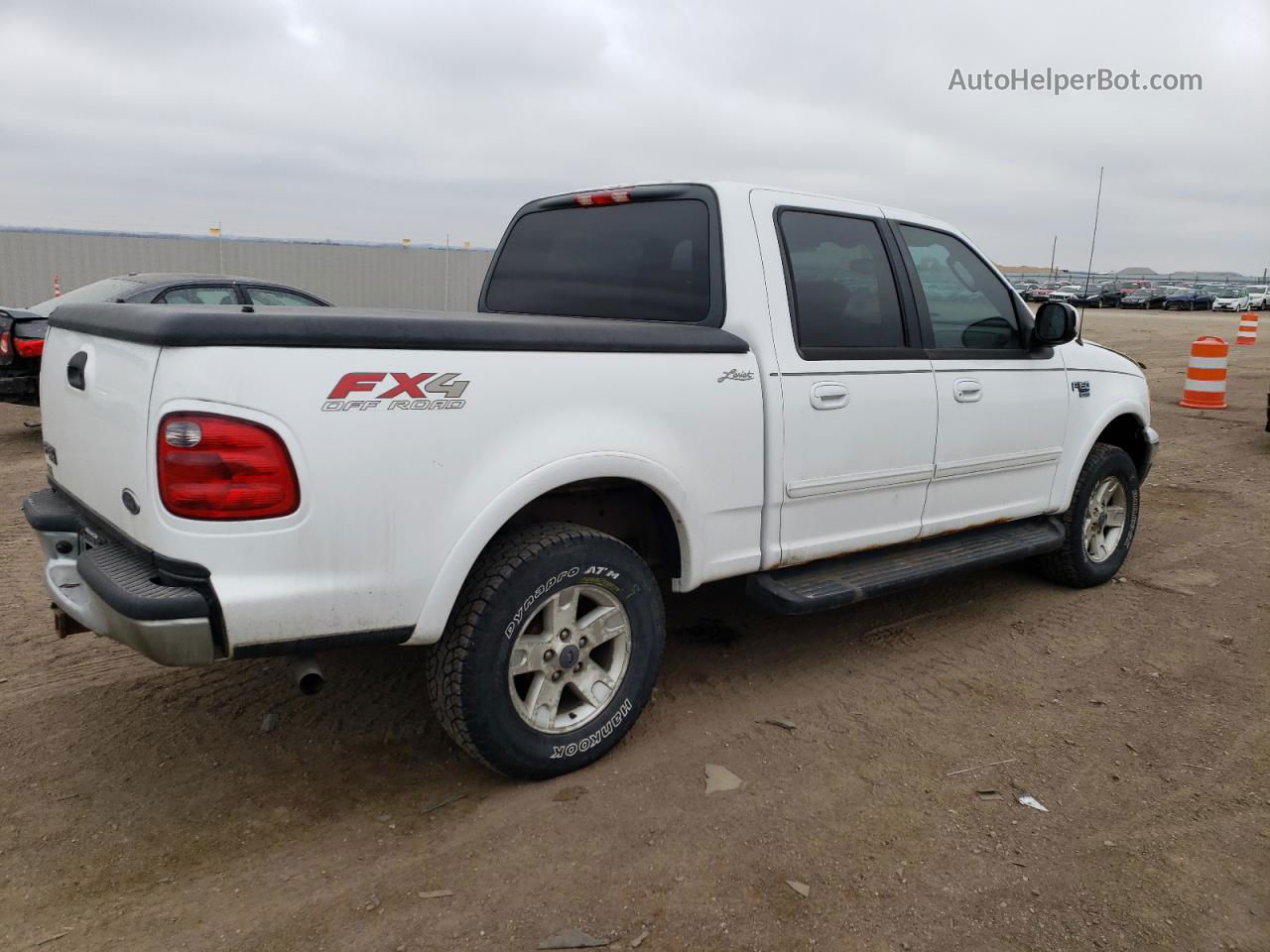 2003 Ford F150 Supercrew White vin: 1FTRW08L13KC72814