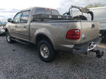 2001 Ford F150 Supercrew Tan vin: 1FTRW08L21KA42115