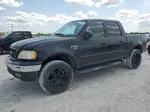 2001 Ford F150 Supercrew Black vin: 1FTRW08L21KB96470