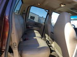 2001 Ford F150 Supercrew Burgundy vin: 1FTRW08L21KE43230