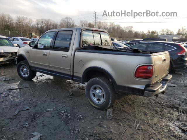 2001 Ford F150 Supercrew Gold vin: 1FTRW08L31KD77321