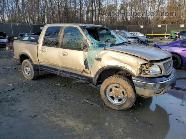 2001 Ford F150 Supercrew Gold vin: 1FTRW08L31KD77321