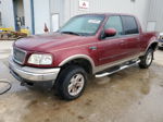 2003 Ford F150 Supercrew Burgundy vin: 1FTRW08L33KB18699