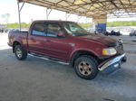 2003 Ford F150 Supercrew Burgundy vin: 1FTRW08L33KB57454