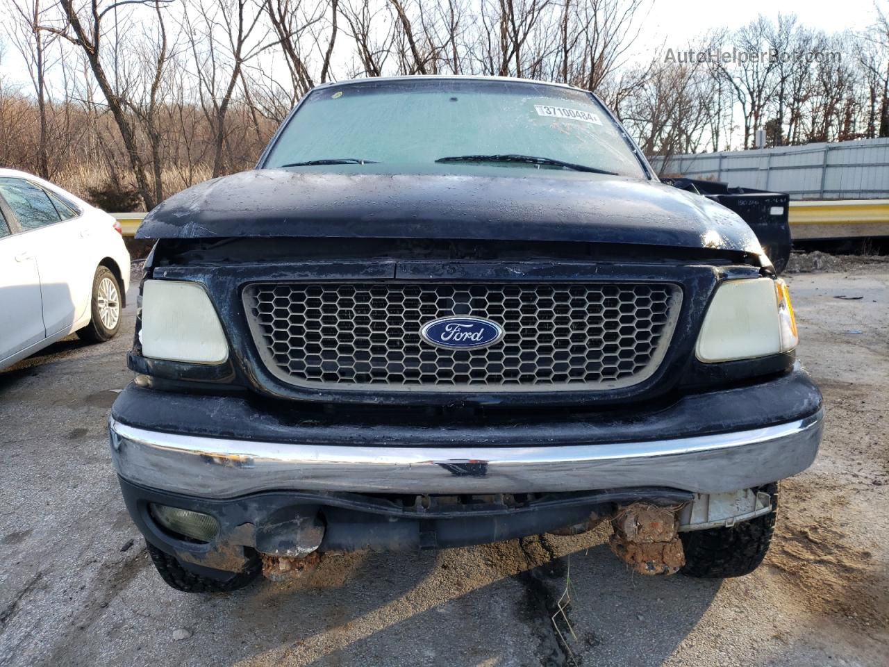 2003 Ford F150 Supercrew Black vin: 1FTRW08L33KC56758