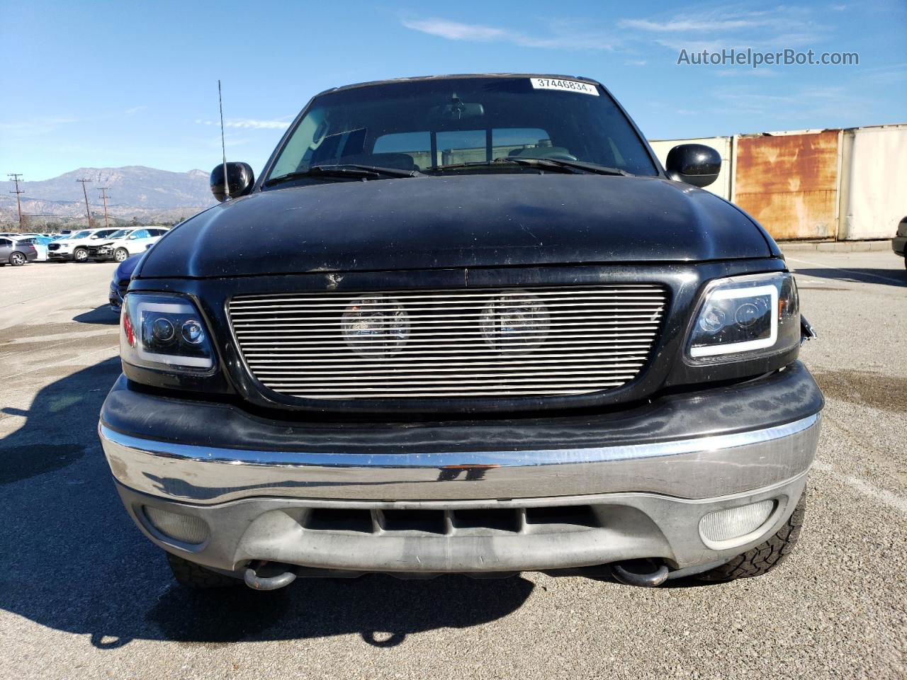 2003 Ford F150 Supercrew Black vin: 1FTRW08L33KC81899