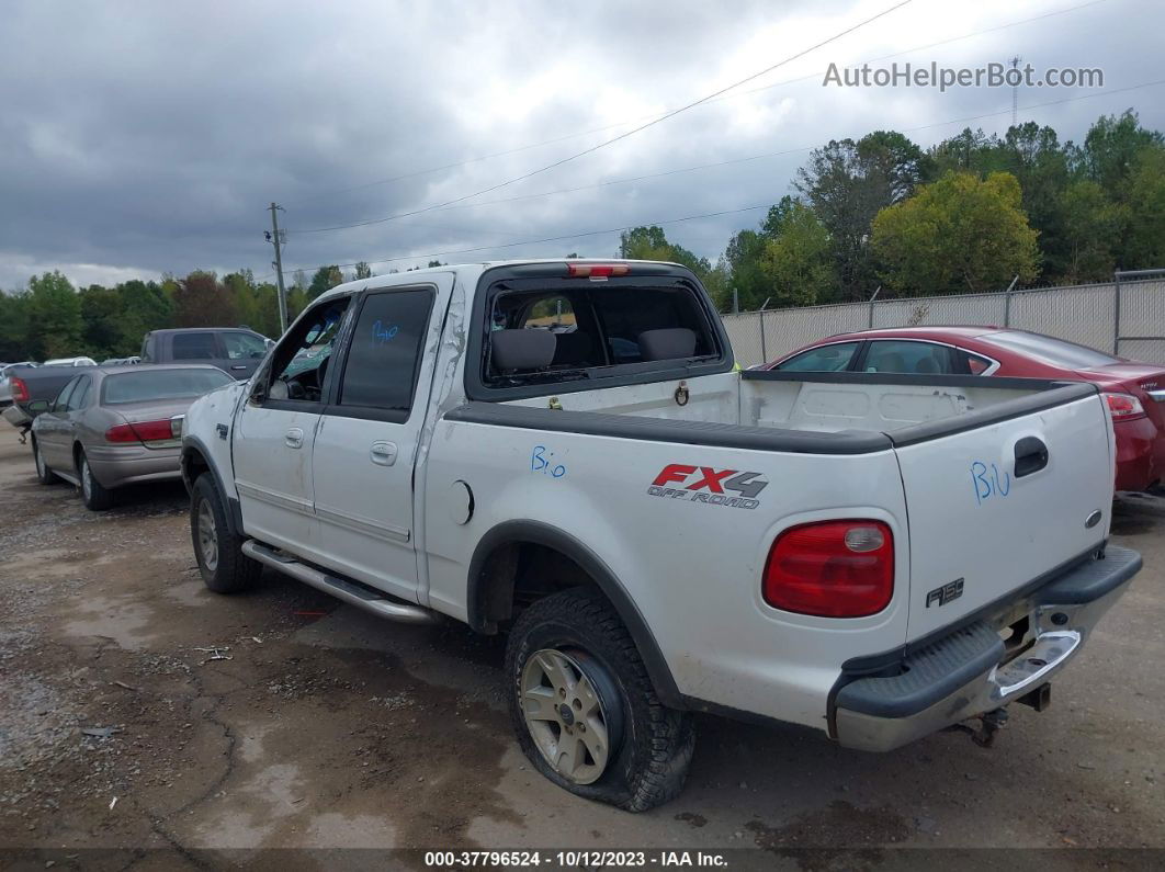 2003 Ford F-150 Xlt/lariat White vin: 1FTRW08L33KD61588