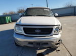 2001 Ford F150 Supercrew White vin: 1FTRW08L41KF80895