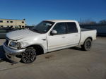 2001 Ford F150 Supercrew White vin: 1FTRW08L41KF80895