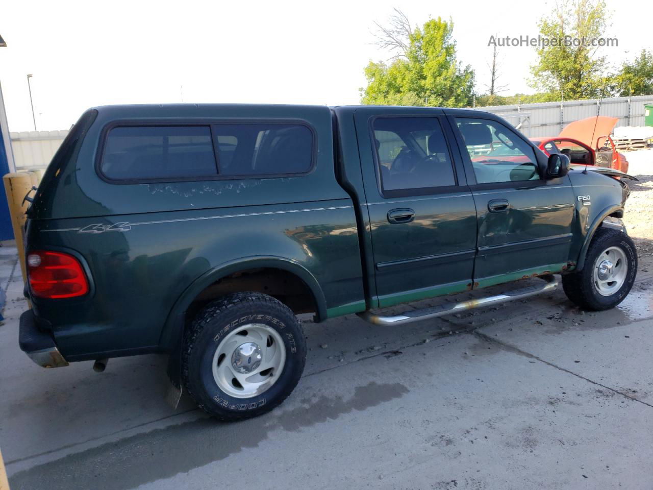 2003 Ford F150 Supercrew Green vin: 1FTRW08L43KC59491