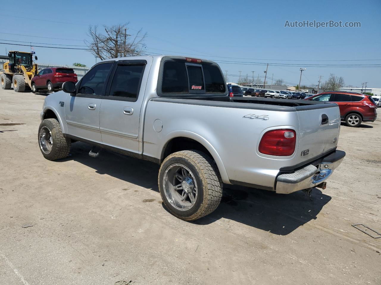 2001 Ford F150 Supercrew Silver vin: 1FTRW08L51KD61637