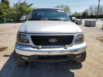 2001 Ford F150 Supercrew Silver vin: 1FTRW08L51KD61637