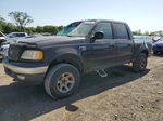 2001 Ford F150 Supercrew Black vin: 1FTRW08L51KF37201