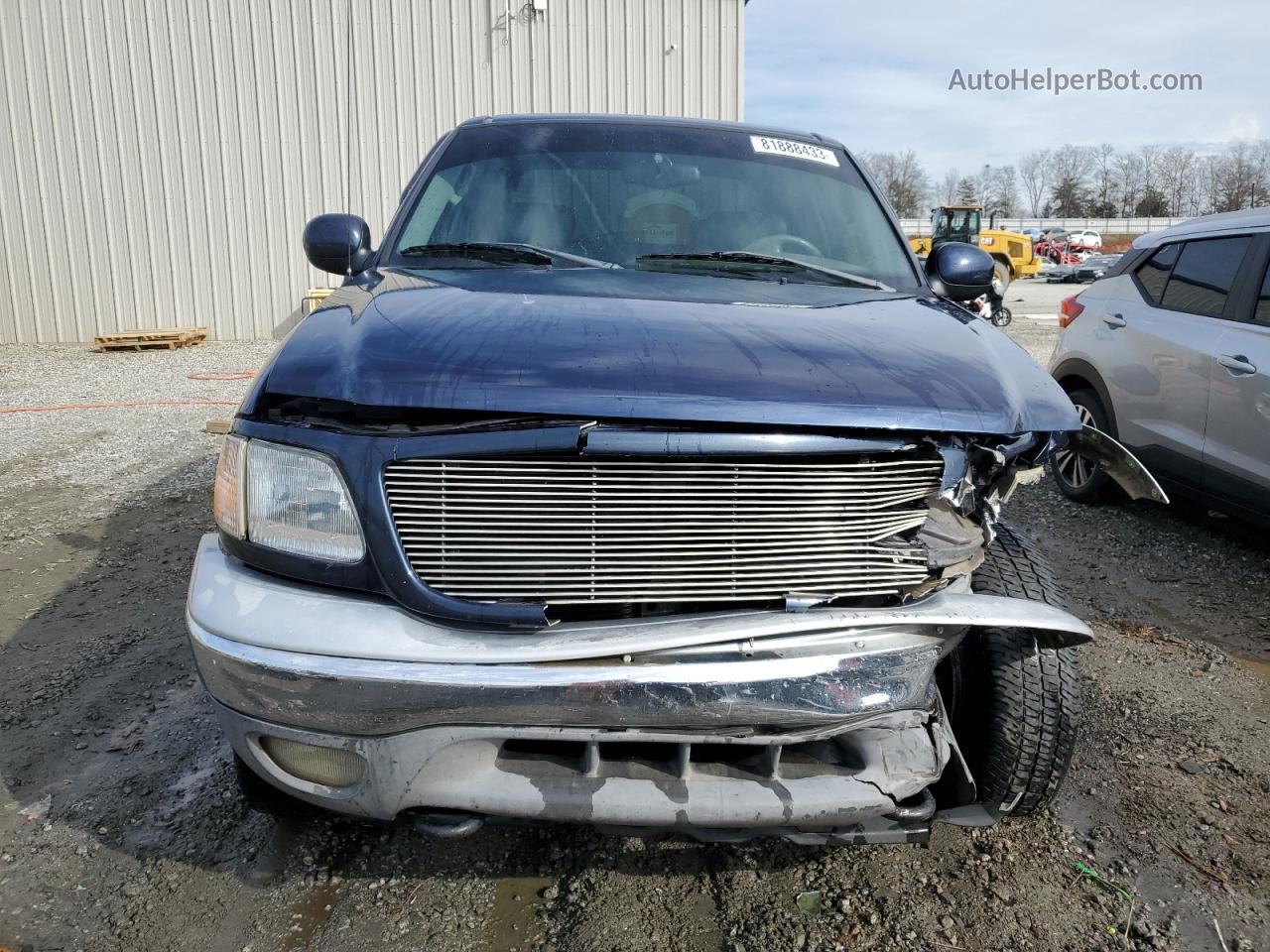 2003 Ford F150 Supercrew Blue vin: 1FTRW08L53KD59759