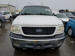 2001 Ford F150 Supercrew White vin: 1FTRW08L61KD61114