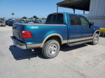 2001 Ford F150 Supercrew Blue vin: 1FTRW08L61KD81430